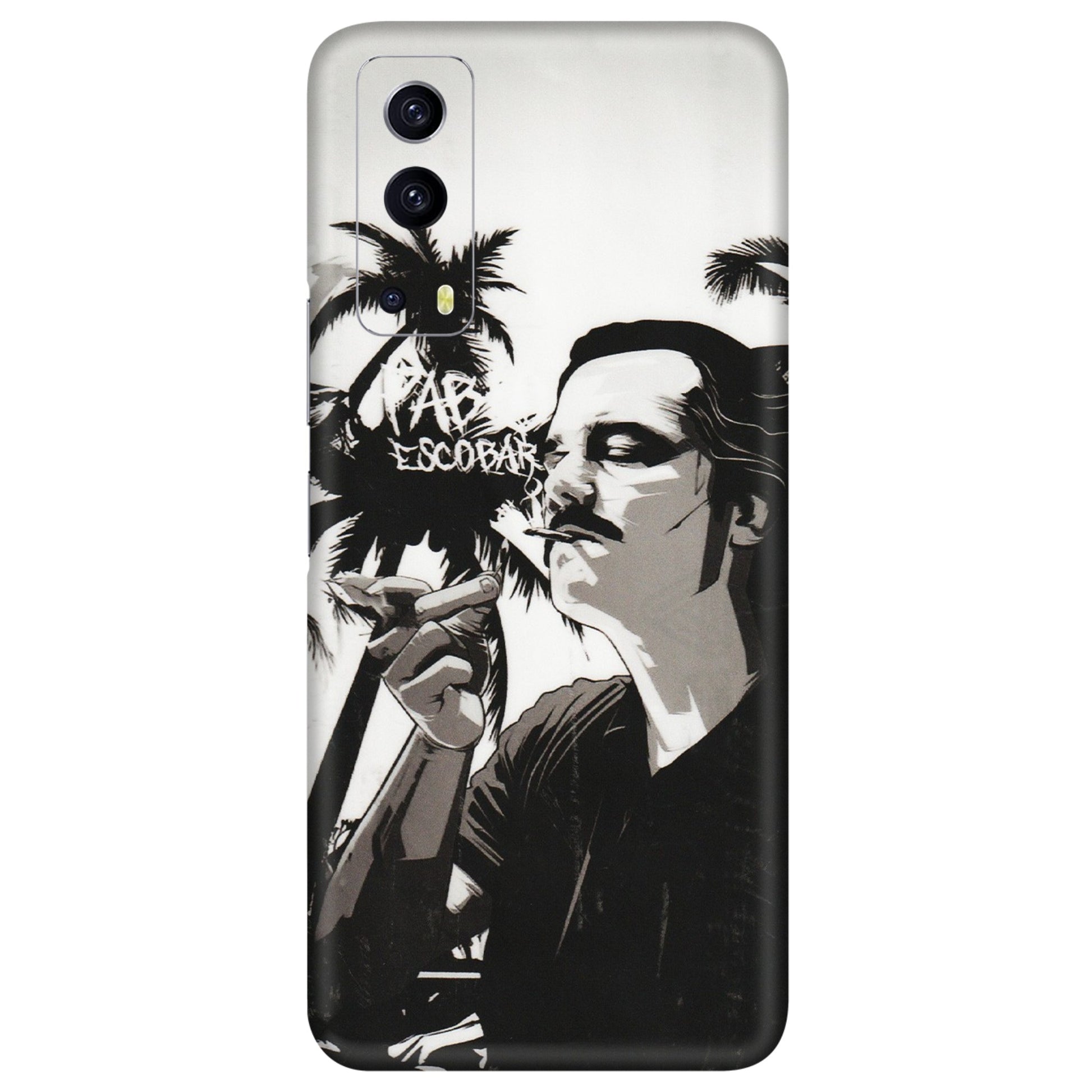 IQOO Phone Skins (All Models) - Pab Escobar - Transparent Finish (T-05) IQOO Z3 5G