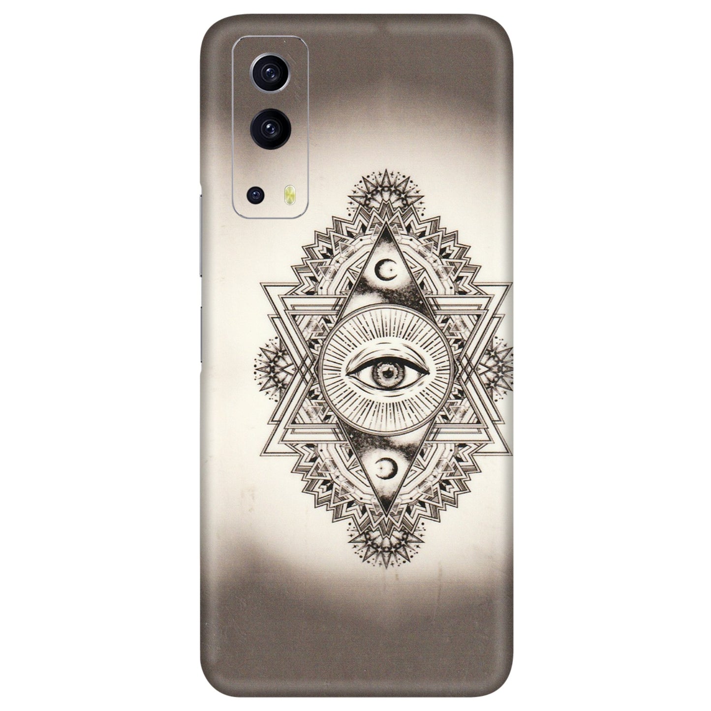 IQOO Phone Skins (All Models) - Illuminati Great Eye - Transparent Finish (T-14) IQOO Z3 5G