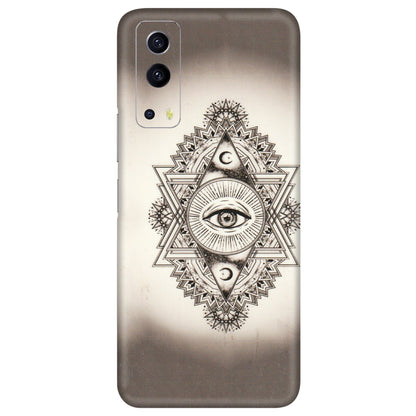 IQOO Phone Skins (All Models) - Illuminati Great Eye - Transparent Finish (T-14) IQOO Z3 5G