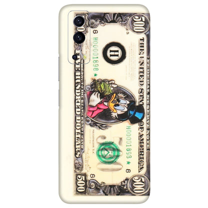 IQOO Phone Skins (All Models) - Five Hundred Dollar Duck - Transparent Finish (T-15) IQOO Z3 5G