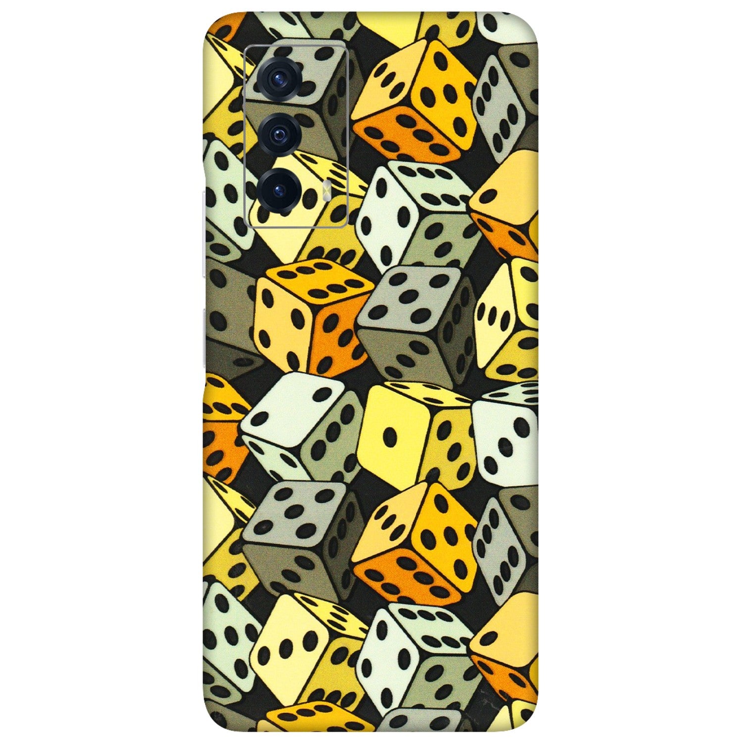 IQOO Phone Skins (All Models) - Dices Of Life - 3D Embossed Finish (L-04) IQOO Z5