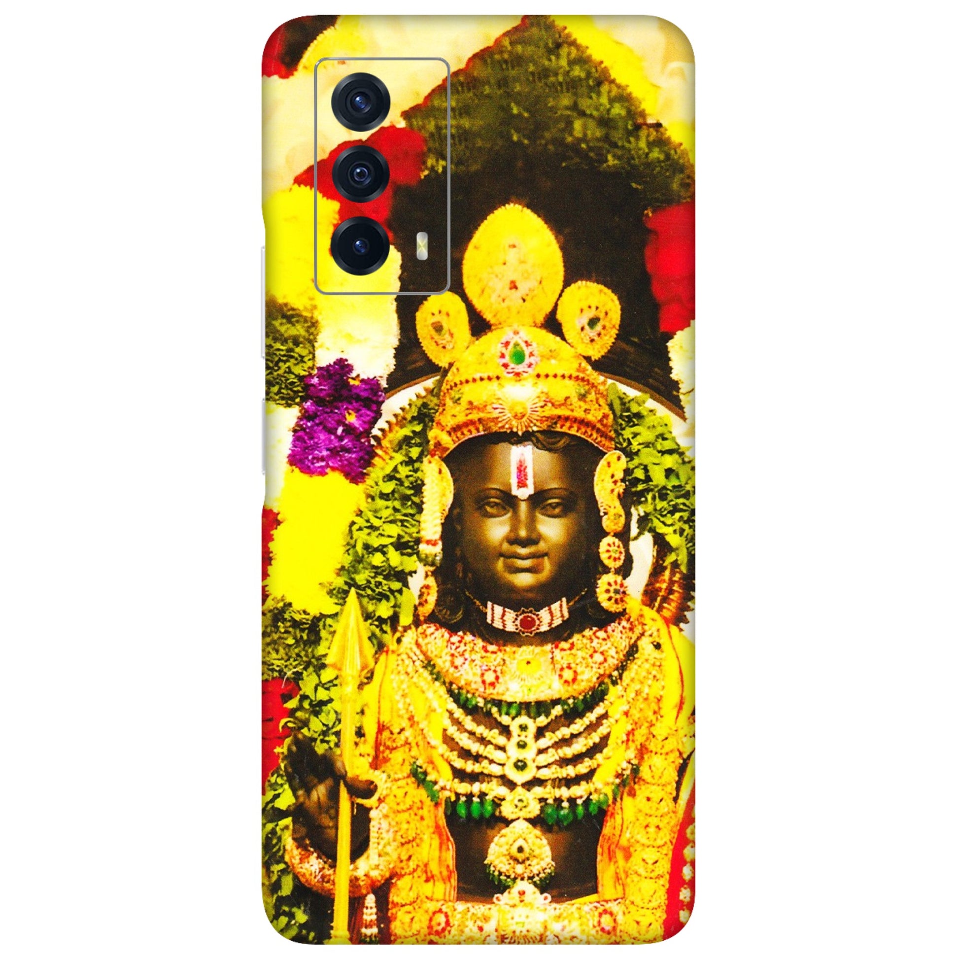 IQOO Phone Skins (All Models) - Ram Lalla Ayodhya - 3D Embossed Finish (L-103) IQOO Z5