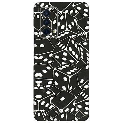 IQOO Phone Skins (All Models) - Big Black Dices - 3D Embossed Finish (L-106) IQOO Z5