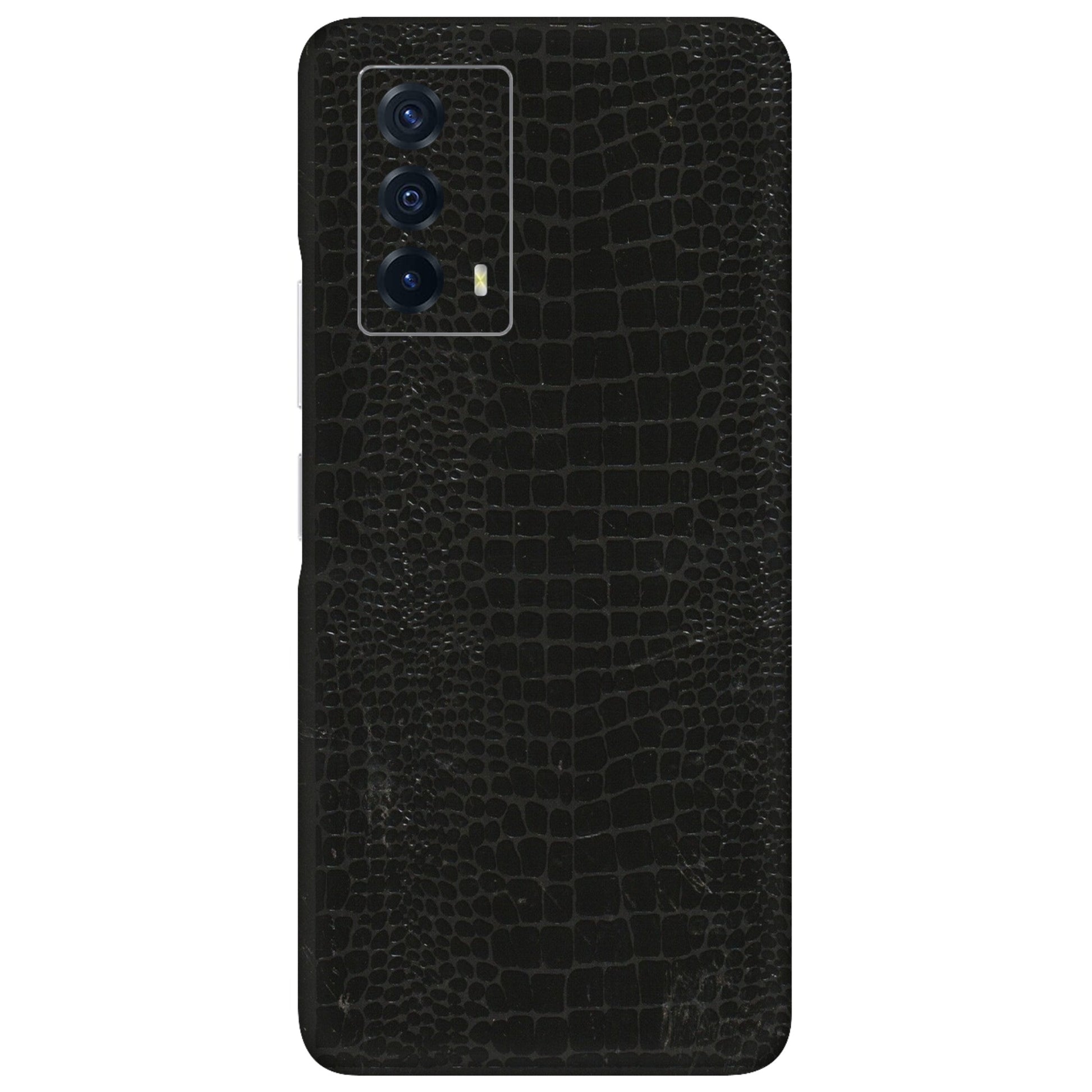 IQOO Phone Skins (All Models) - Snake Leather Black - 3D Embossed Finish (L-107) IQOO Z5