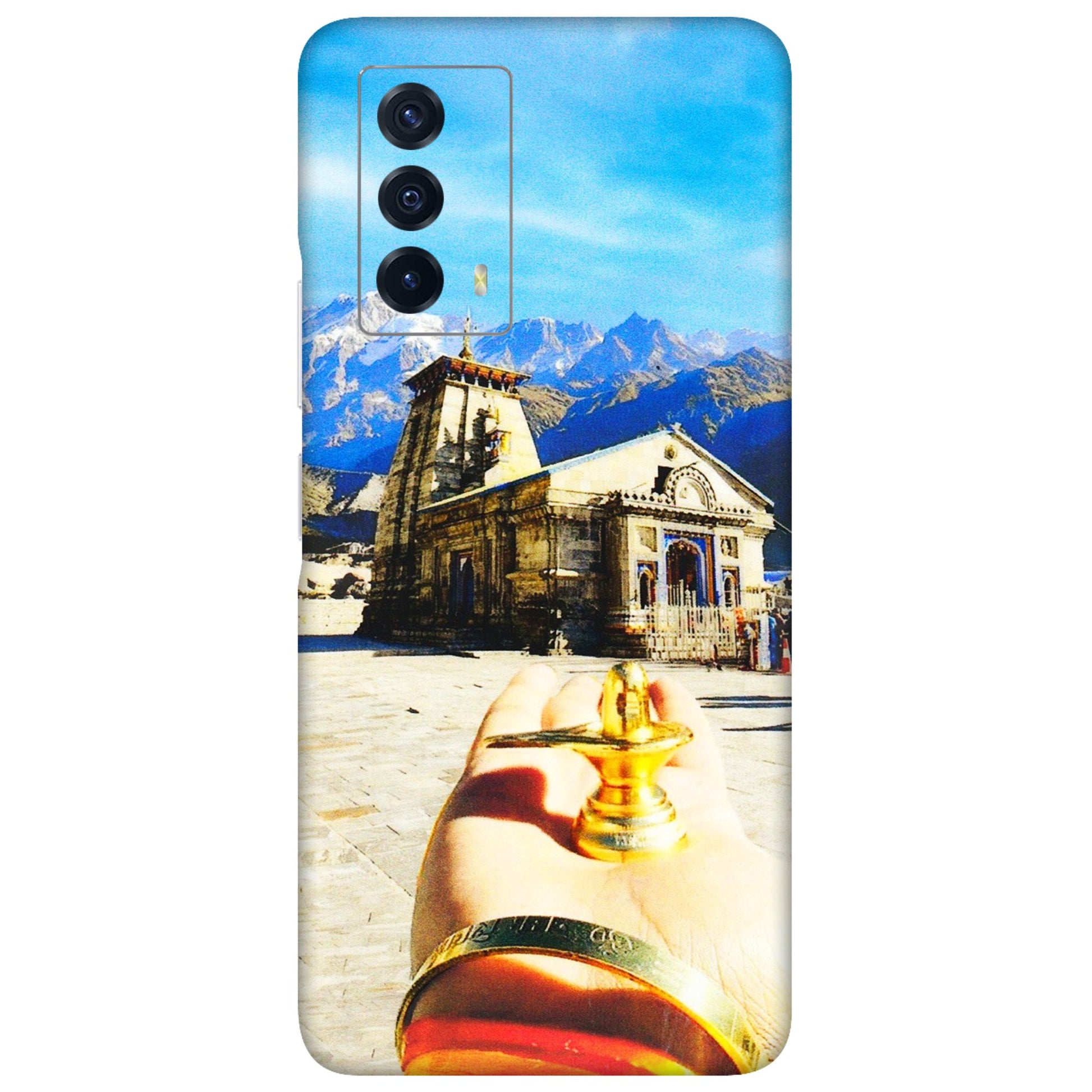 IQOO Phone Skins (All Models) - Beauty of Kedarnath - 3D Embossed Finish (L-108) IQOO Z5