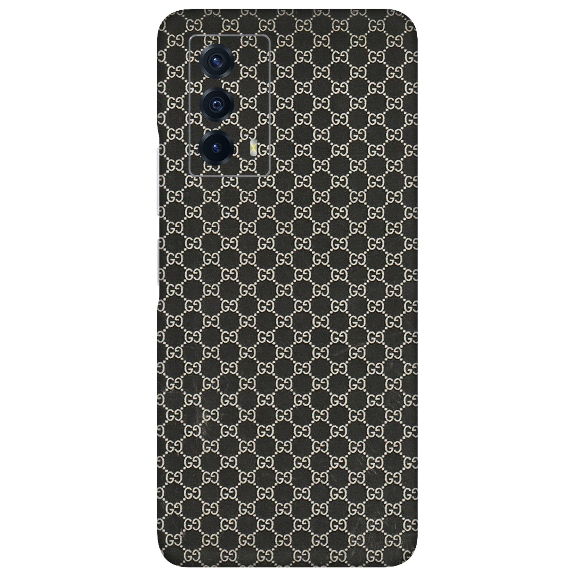 IQOO Phone Skins (All Models) - Black G Print - 3D Embossed Finish (L-109) IQOO Z5