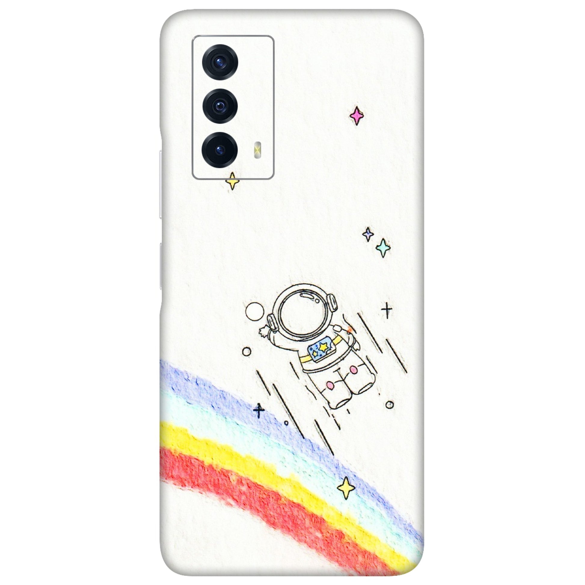 IQOO Phone Skins (All Models) - Milkyway Astronaut - 3D Embossed Finish (L-110) IQOO Z5