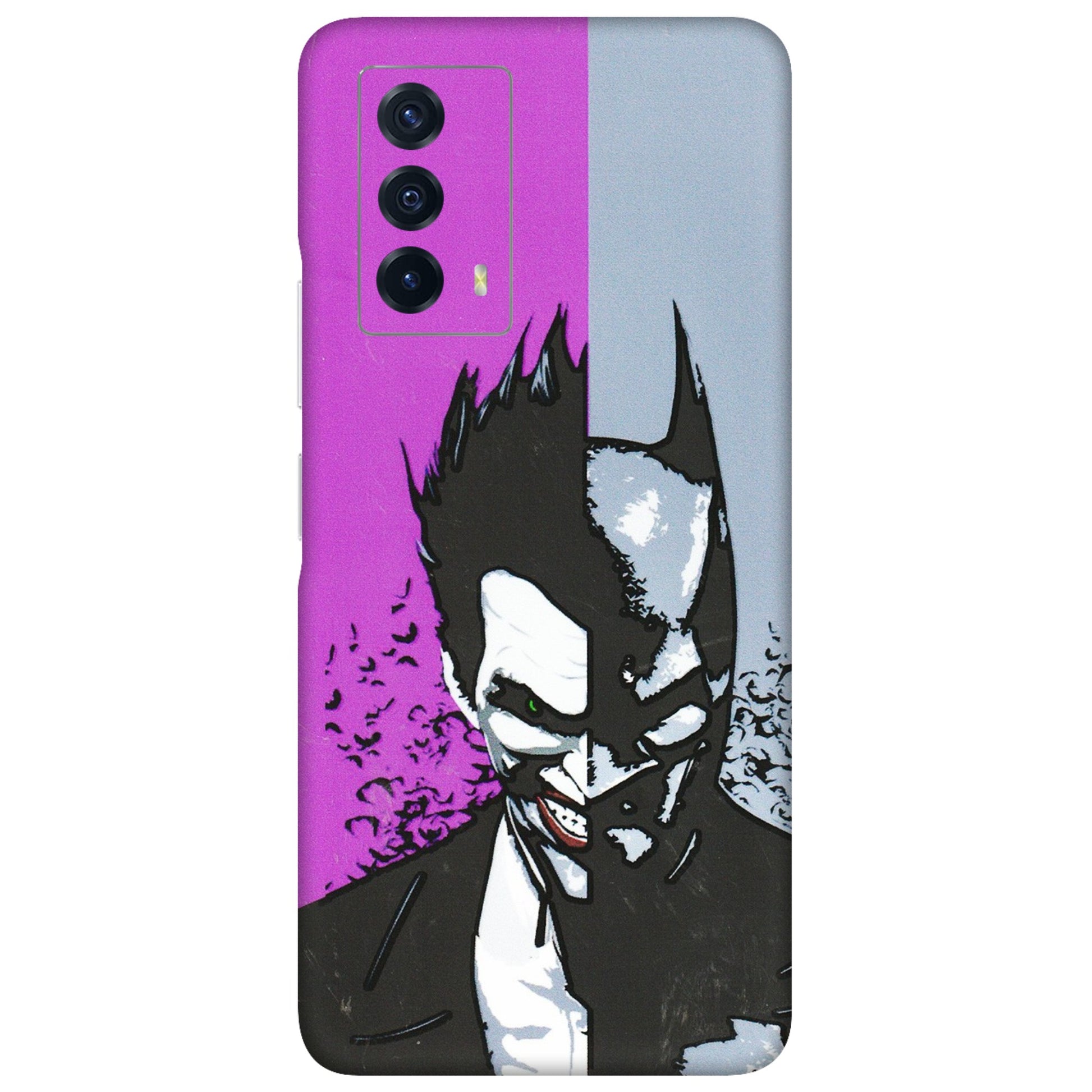 IQOO Phone Skins (All Models) - Batman & Joker - 3D Embossed Finish (L-143) IQOO Z5