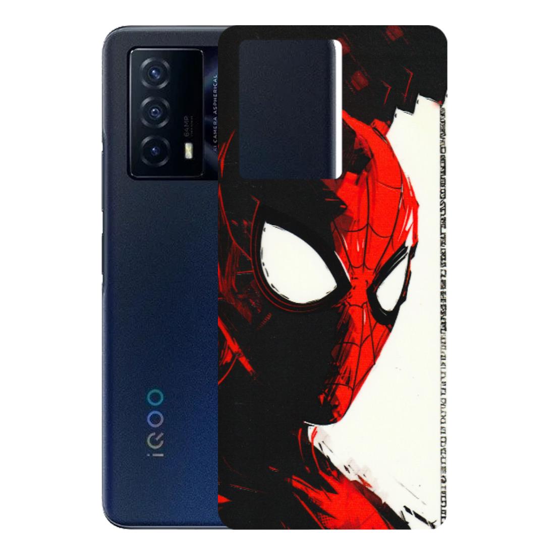 IQOO Phone Skins (All Models) - Spiderman Killer Face - 3D Embossed Finish (L-17) IQOO Z5