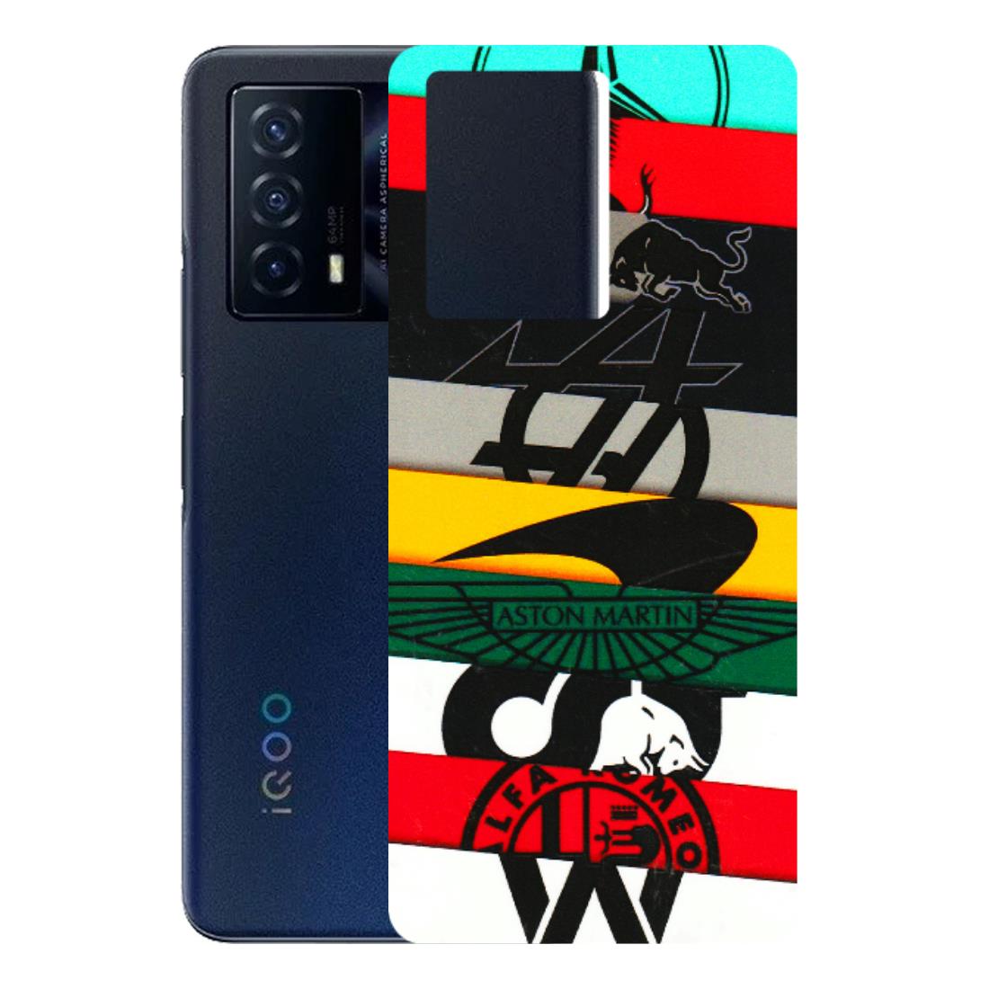 IQOO Phone Skins (All Models) - Multi Designer Brands - 3D Embossed Finish (L-187) IQOO Z5