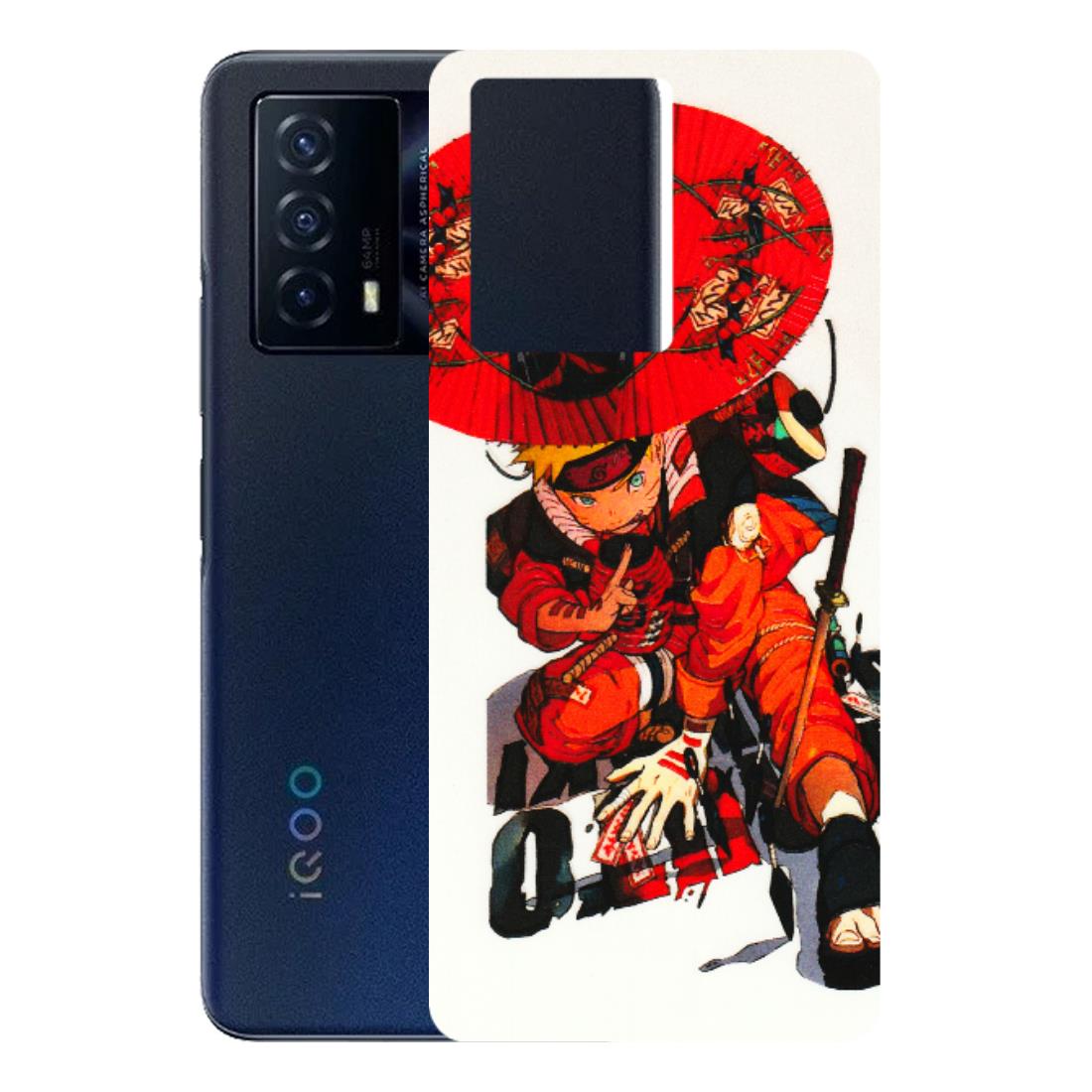 IQOO Phone Skins (All Models) - Naruto - 3D Embossed Finish (L-208) IQOO Z5