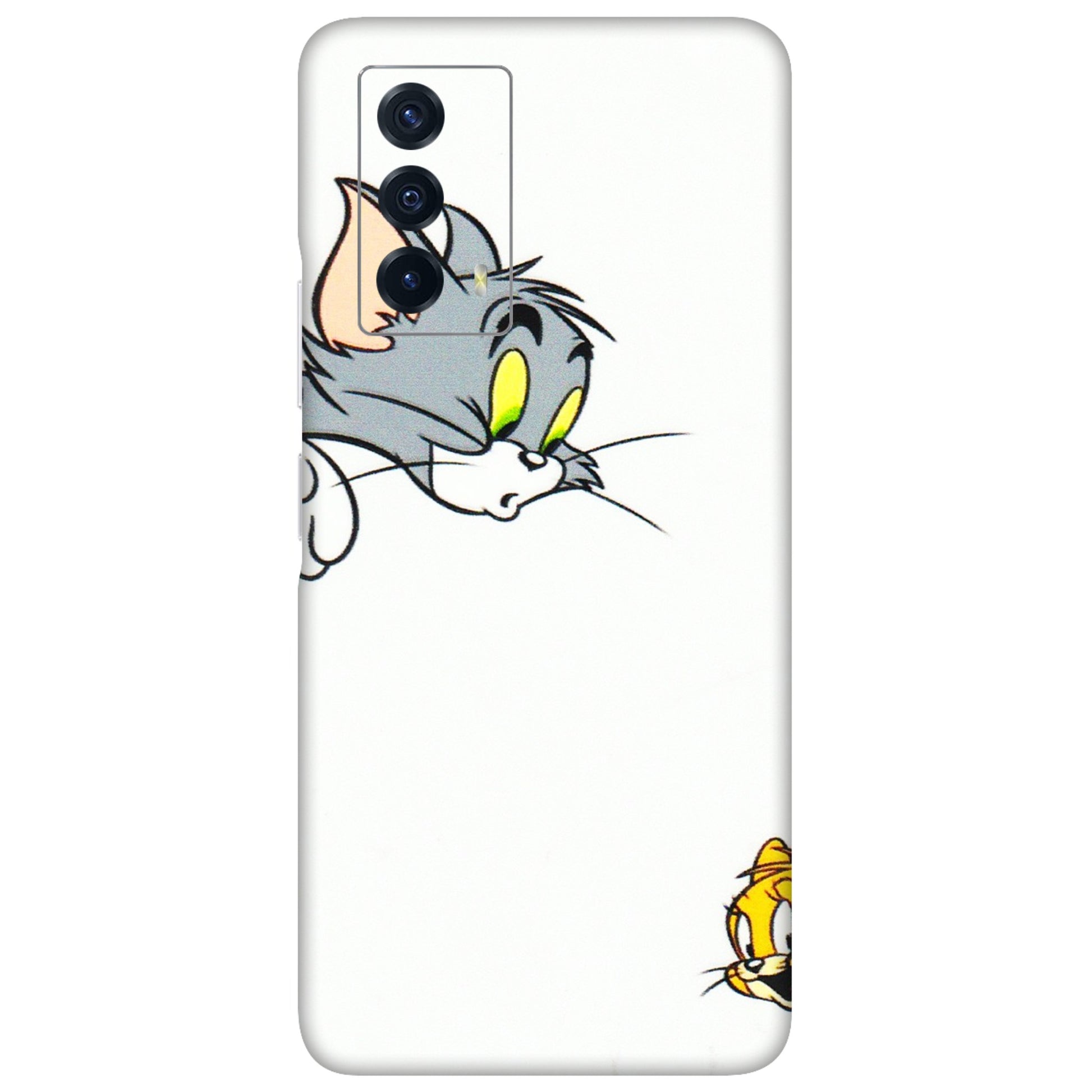 IQOO Phone Skins (All Models) - Cute Tom And Jerry - 3D Embossed Finish (L-220) IQOO Z5
