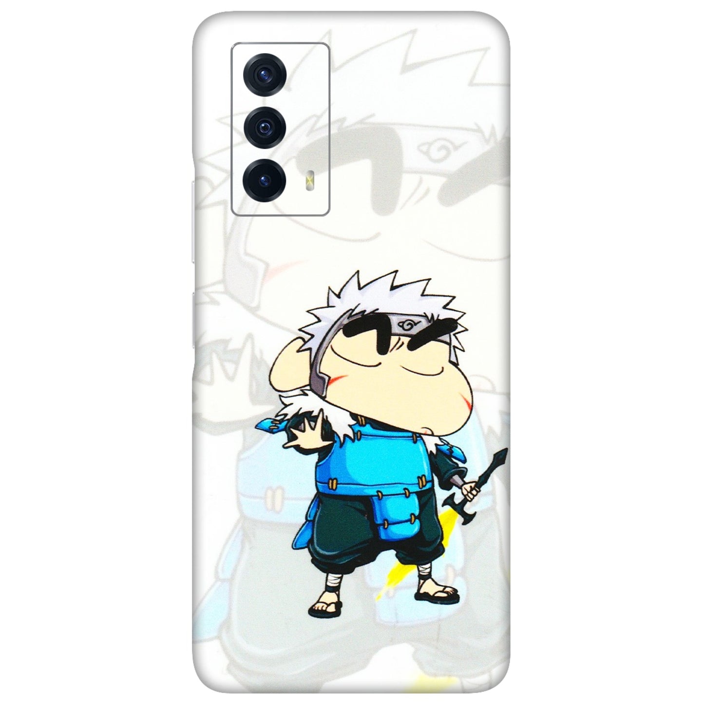 IQOO Phone Skins (All Models) - Angry Young Shinchan - 3D Embossed Finish (L-226) IQOO Z5