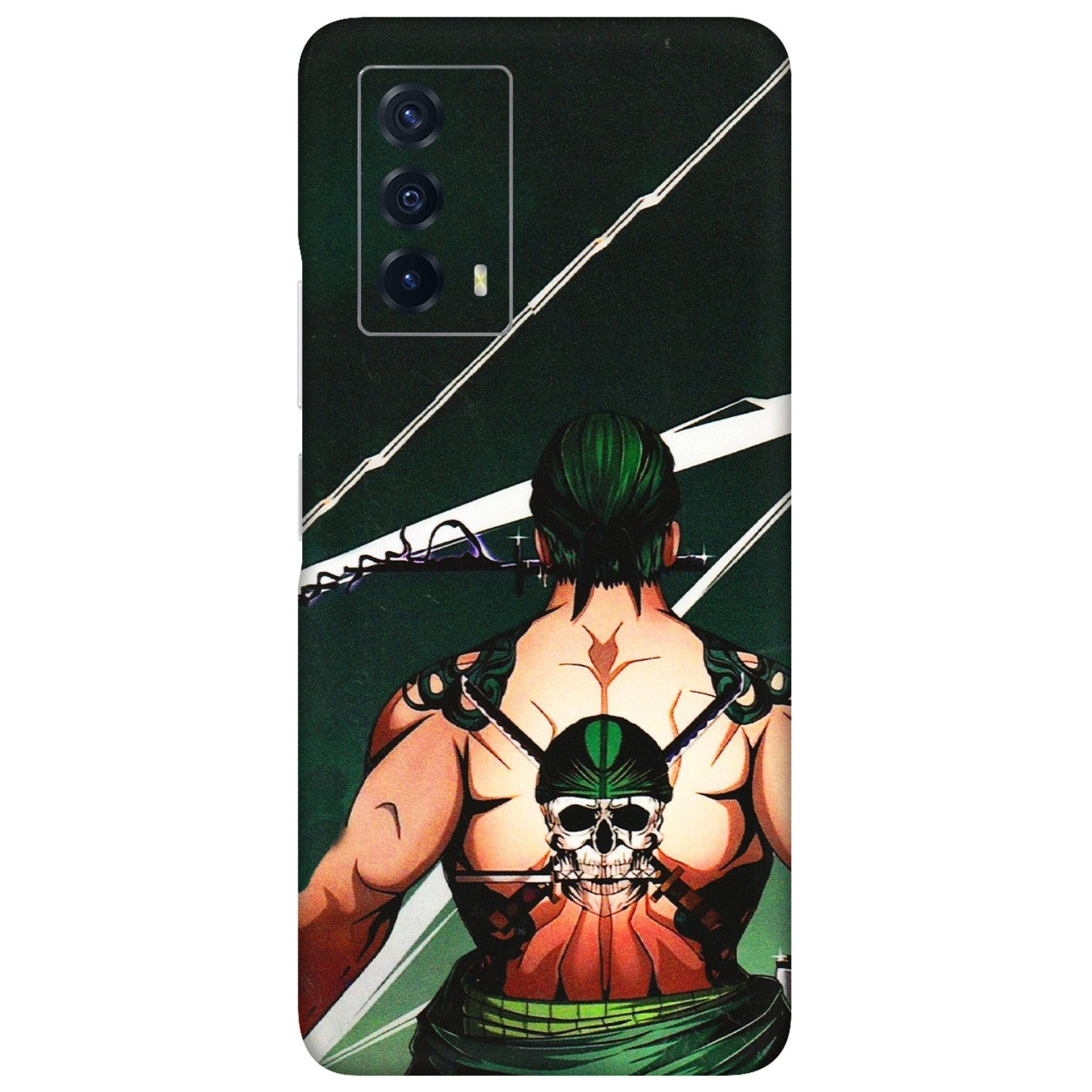 IQOO Phone Skins (All Models) - Zoro Anime - 3D Embossed Finish (L-23) IQOO Z5