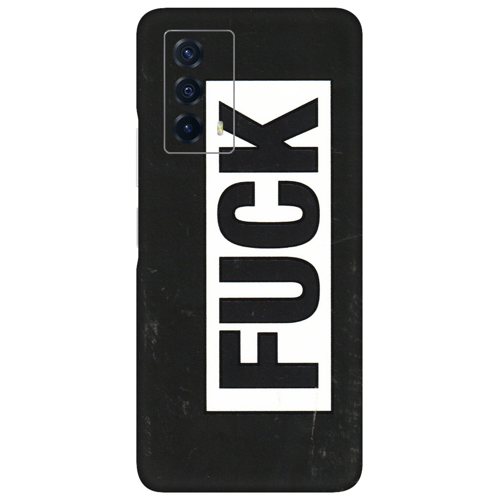 IQOO Phone Skins (All Models) - The F Word - 3D Embossed Finish (L-255) IQOO Z5