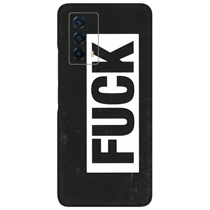 IQOO Phone Skins (All Models) - The F Word - 3D Embossed Finish (L-255) IQOO Z5