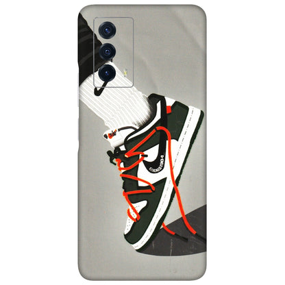 IQOO Phone Skins (All Models) - New Grey Sneaker - 3D Embossed Finish (L-261) IQOO Z5