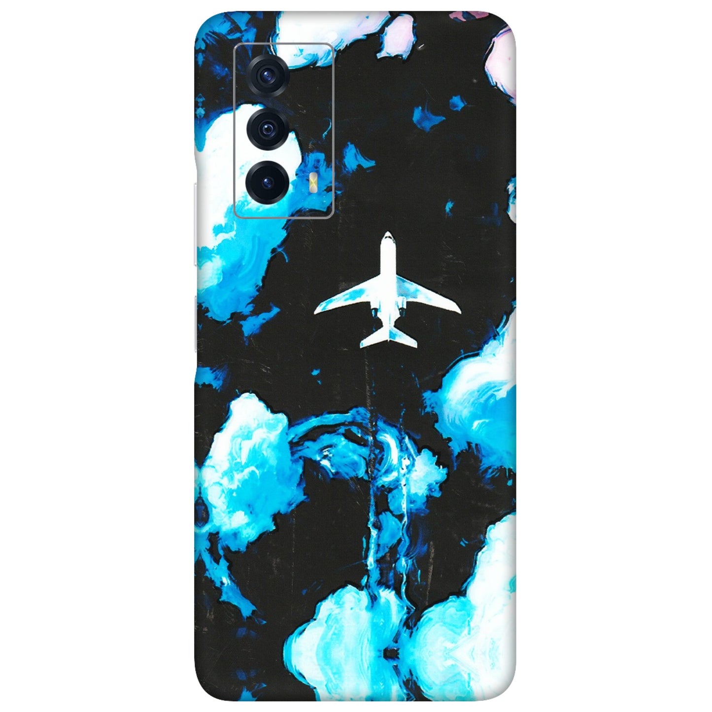 IQOO Phone Skins (All Models) - Travel In Airline - 3D Embossed Finish (L-264) IQOO Z5