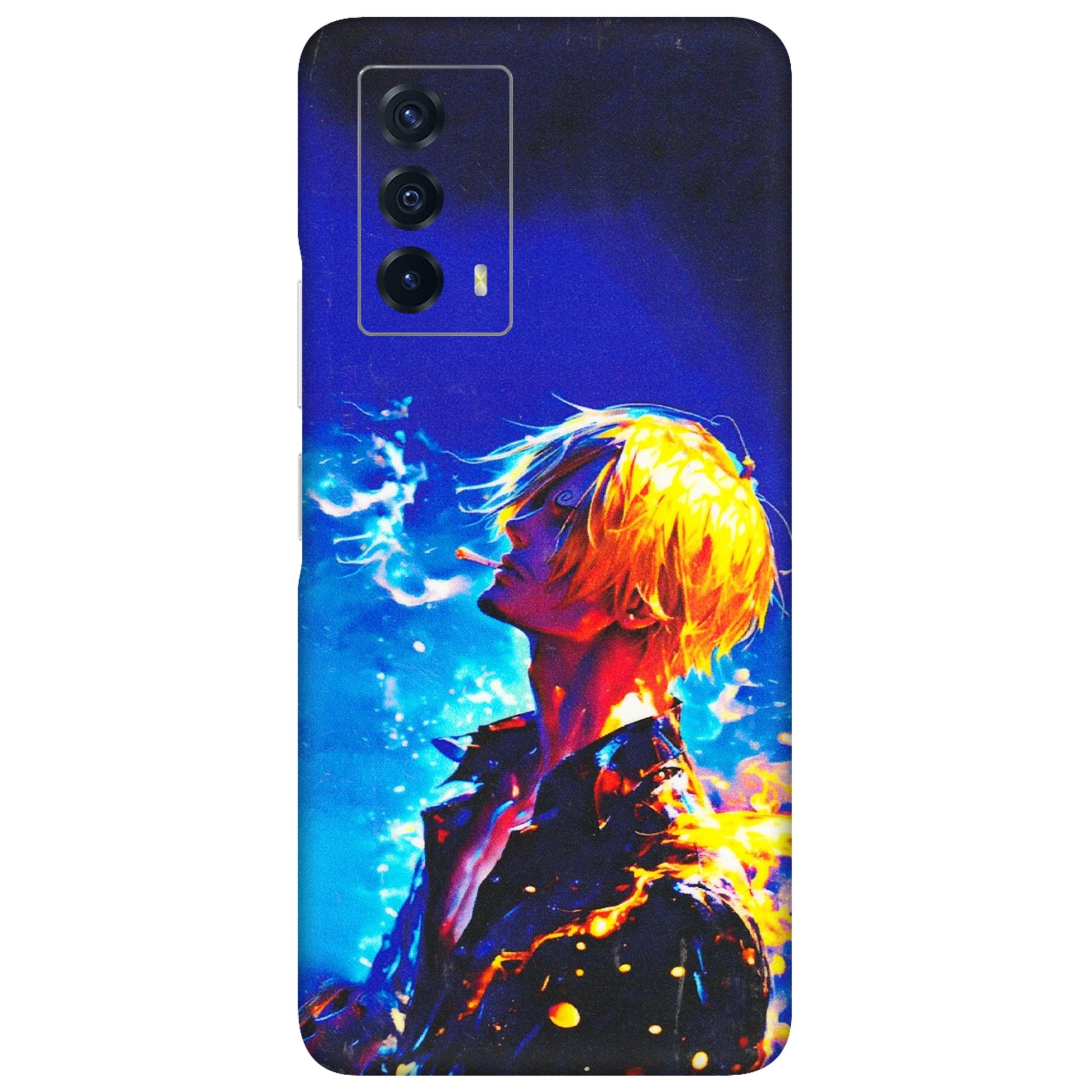 IQOO Phone Skins (All Models) - Sanji Vinsmoke One Piece - 3D Embossed Finish (L-319) IQOO Z5