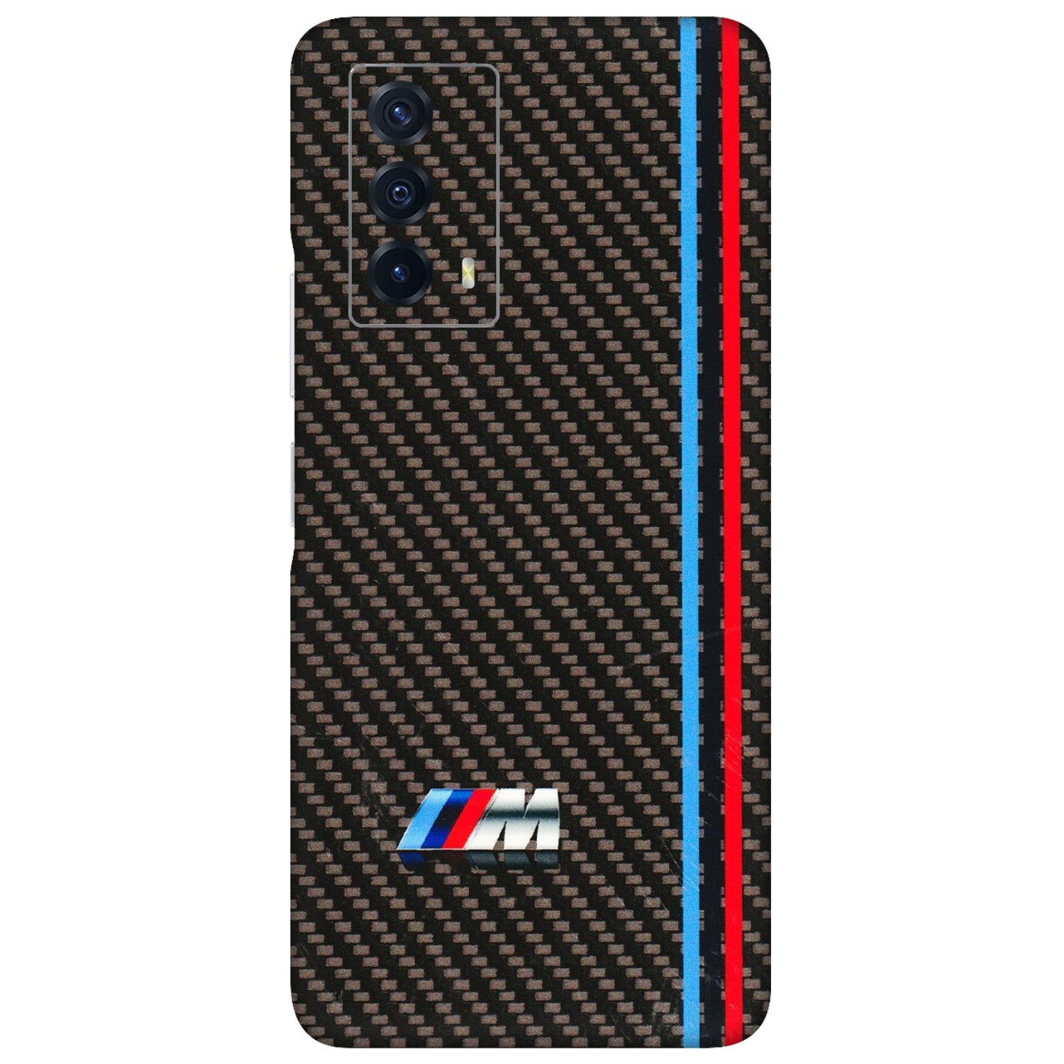IQOO Phone Skins (All Models) - BM Carbon Fiber Feels - 3D Embossed Finish (L-38) IQOO Z5