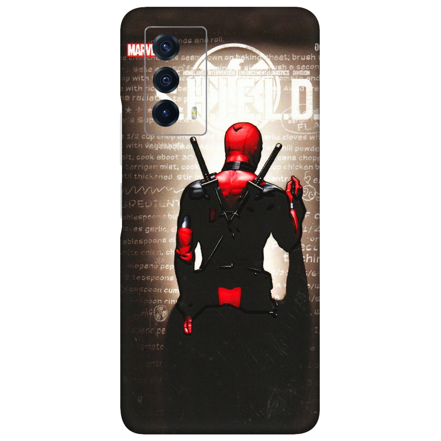 IQOO Phone Skins (All Models) - Deadpool - 3D Embossed Finish (L-56) IQOO Z5