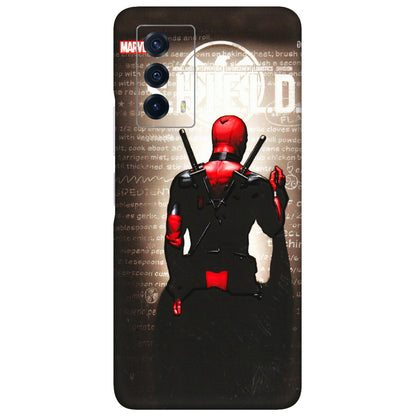 IQOO Phone Skins (All Models) - Deadpool - 3D Embossed Finish (L-56) IQOO Z5