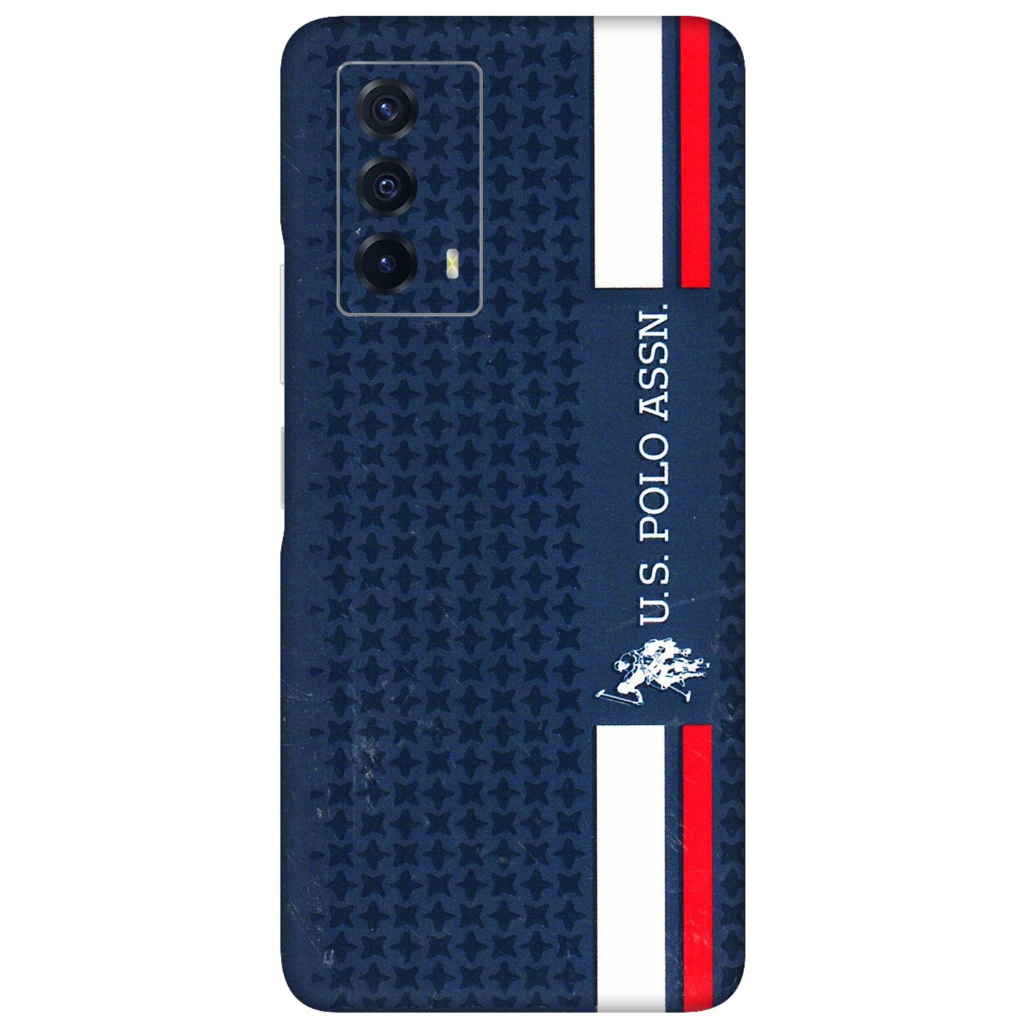 IQOO Phone Skins (All Models) - US POLO Designer Brand - 3D Embossed Finish (L-65) IQOO Z5