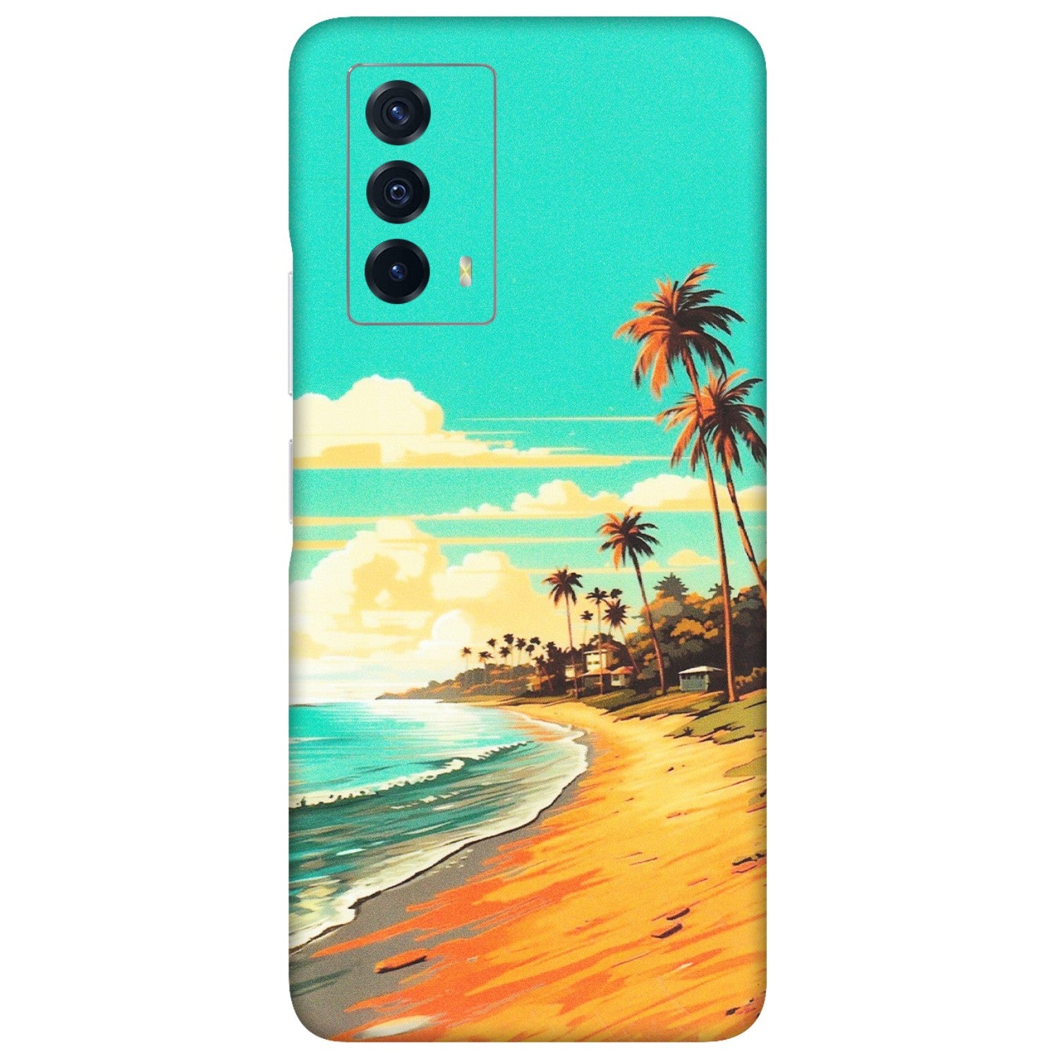 IQOO Phone Skins (All Models) - Miami Beach - Matte Finish (M-136) IQOO Z5