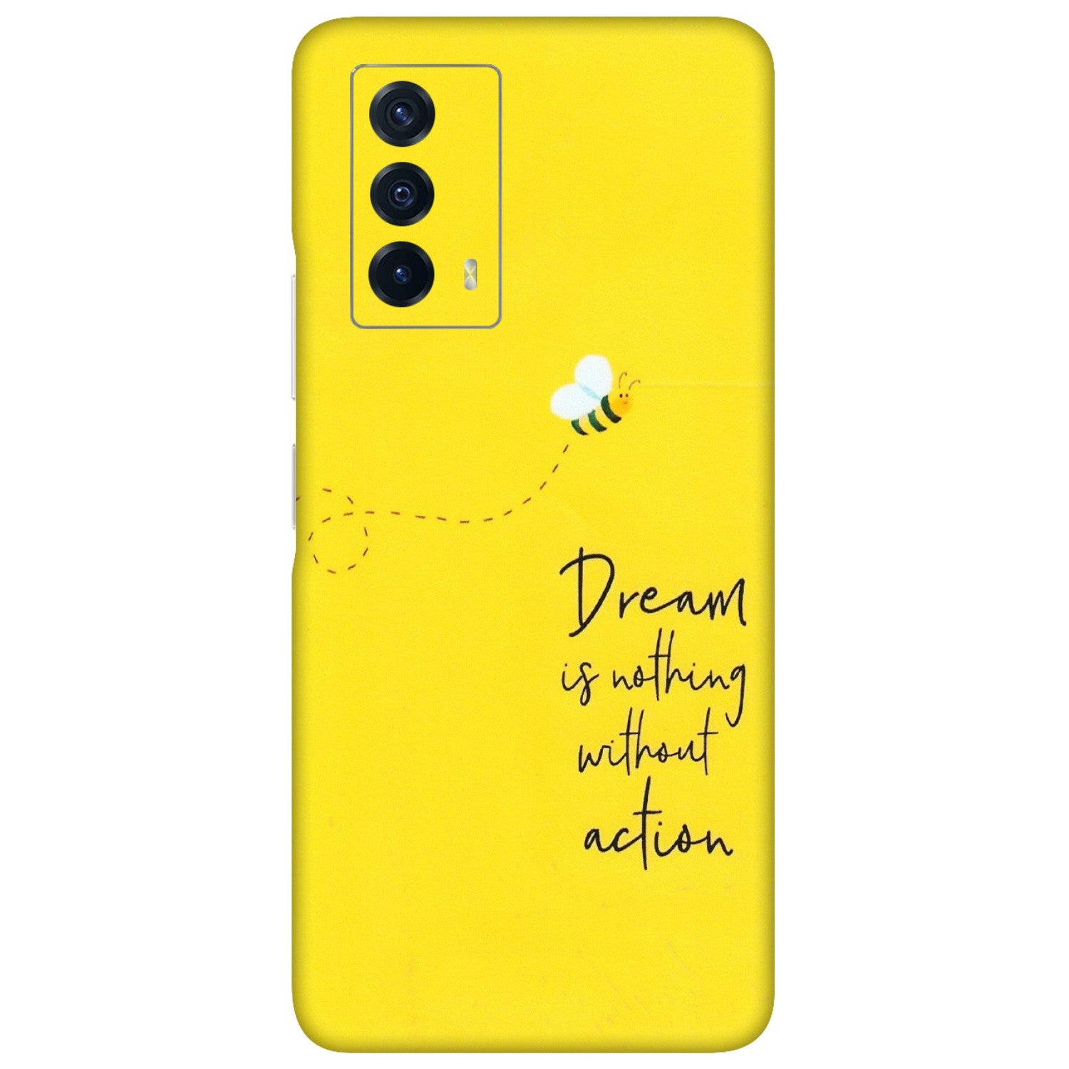 IQOO Phone Skins (All Models) - Dream Is Nothing Without Action - Matte Finish (M-138) IQOO Z5