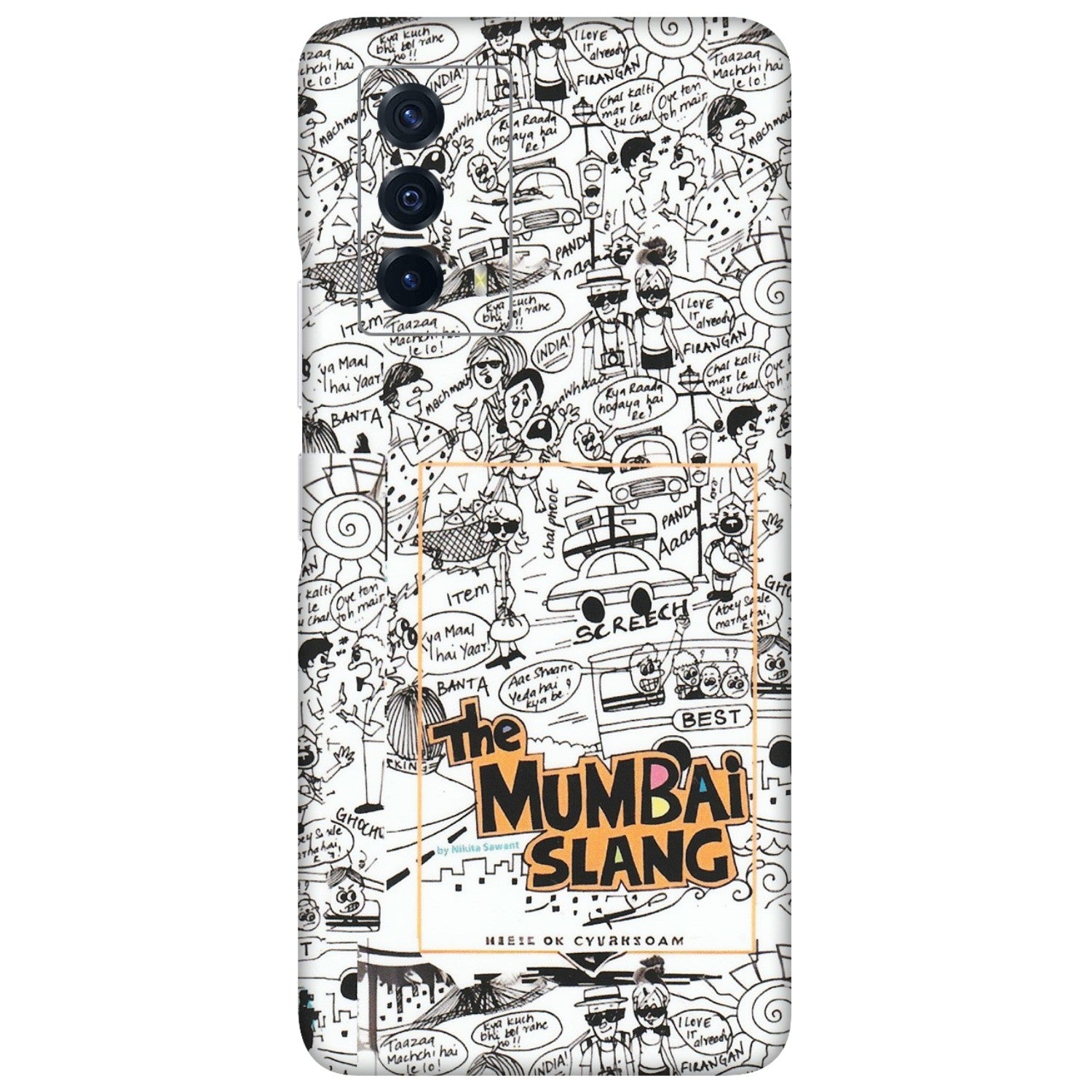 IQOO Phone Skins (All Models) - The Mumbai Slang - Matte Finish (M-142) IQOO Z5