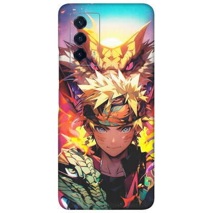 IQOO Phone Skins (All Models) - Angry Naruto Anime - Matte Finish (M-148) IQOO Z5