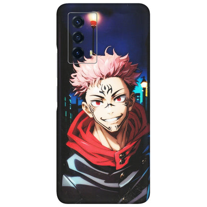 IQOO Phone Skins (All Models) - Yuji Itadori Funny Face Anime - Matte Finish (M-152) IQOO Z5