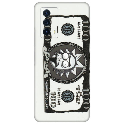IQOO Phone Skins (All Models) - Rick And Morty Hundred Dollar Anime - Matte Finish (M-161) IQOO Z5