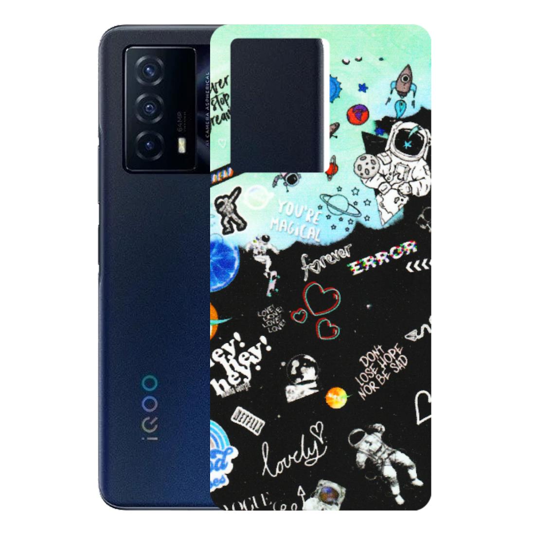 IQOO Phone Skins (All Models) - Living In A Space Dream - Matte Finish (M-46) IQOO Z5