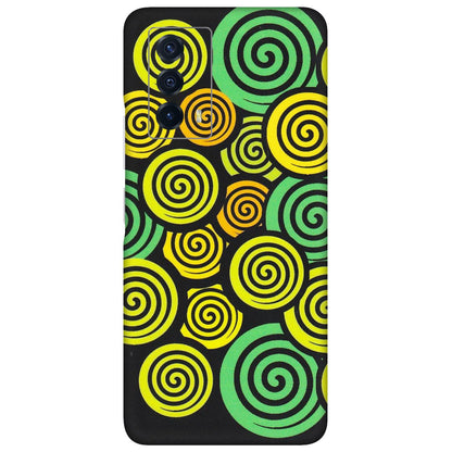 IQOO Phone Skins (All Models) - Crazy Spiral - Matte Finish (M-91) IQOO Z5