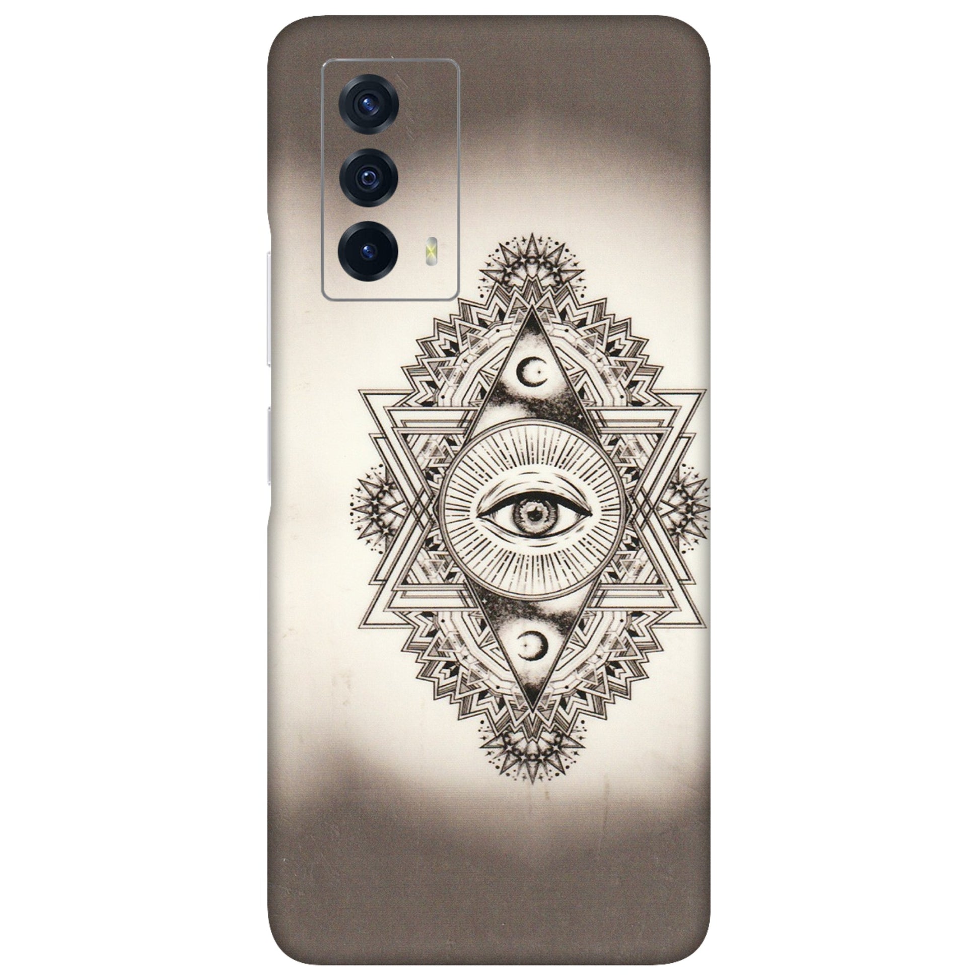 IQOO Phone Skins (All Models) - Illuminati Great Eye - Transparent Finish (T-14) IQOO Z5