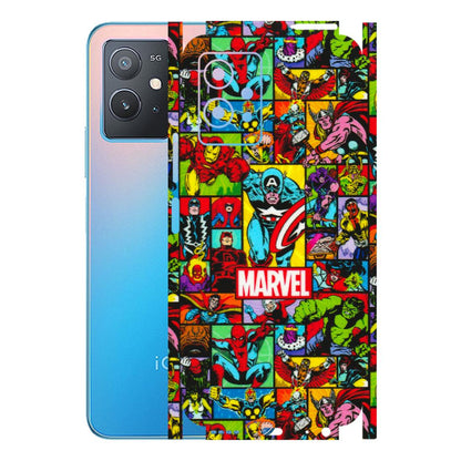 IQOO Phone Skins (All Models) - MARVELOUS Comic Characters - 3D Embossed Finish (L-129) IQOO Z6 5G