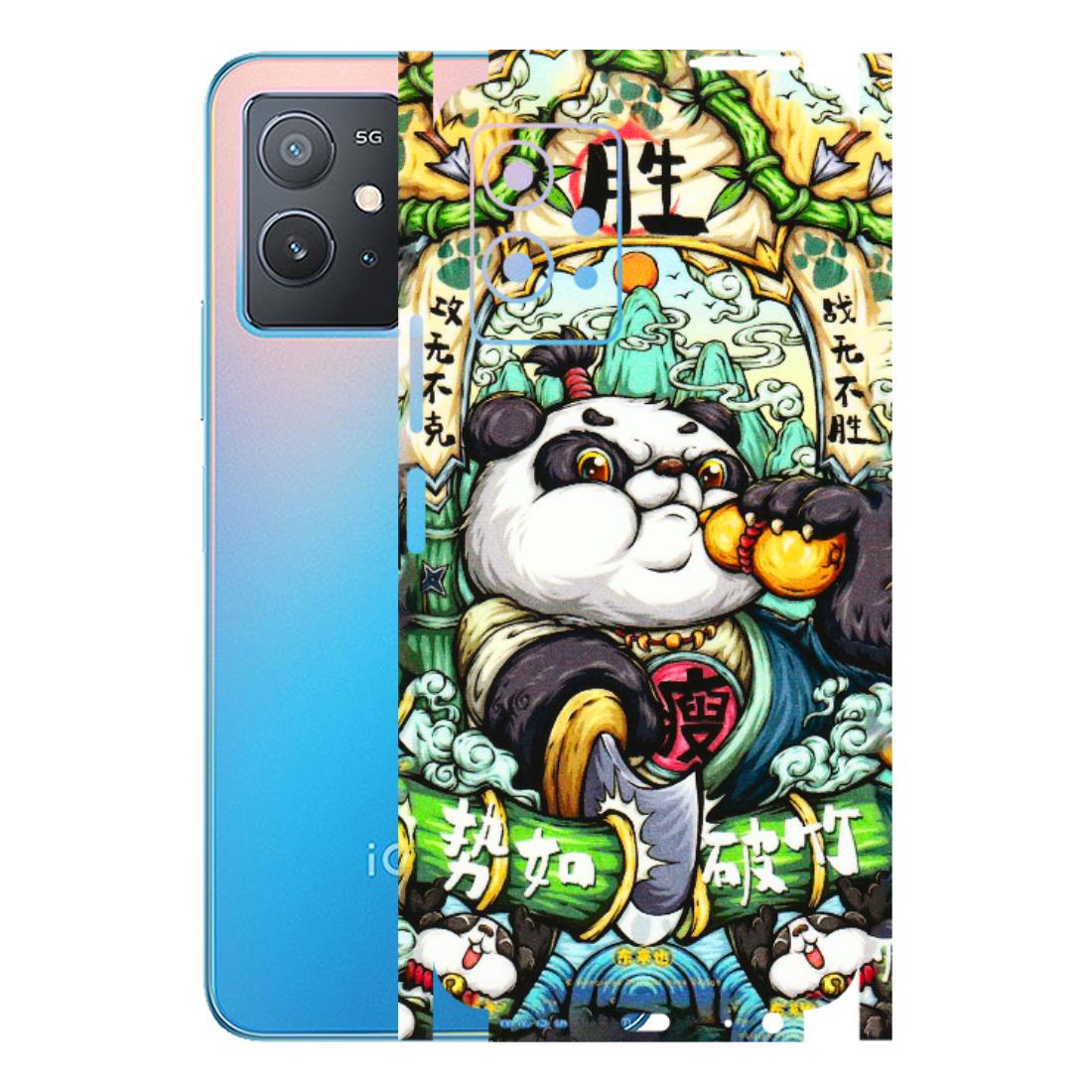 IQOO Phone Skins (All Models) - Royal Rich Panda - 3D Embossed Finish (L-170) IQOO Z6 5G