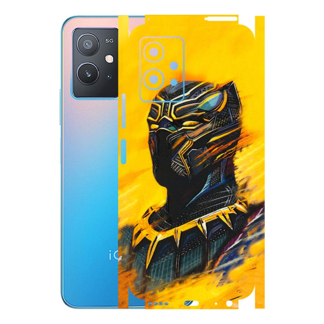 IQOO Phone Skins (All Models) - Yellow Panther - 3D Embossed Finish (L-54) IQOO Z6 5G