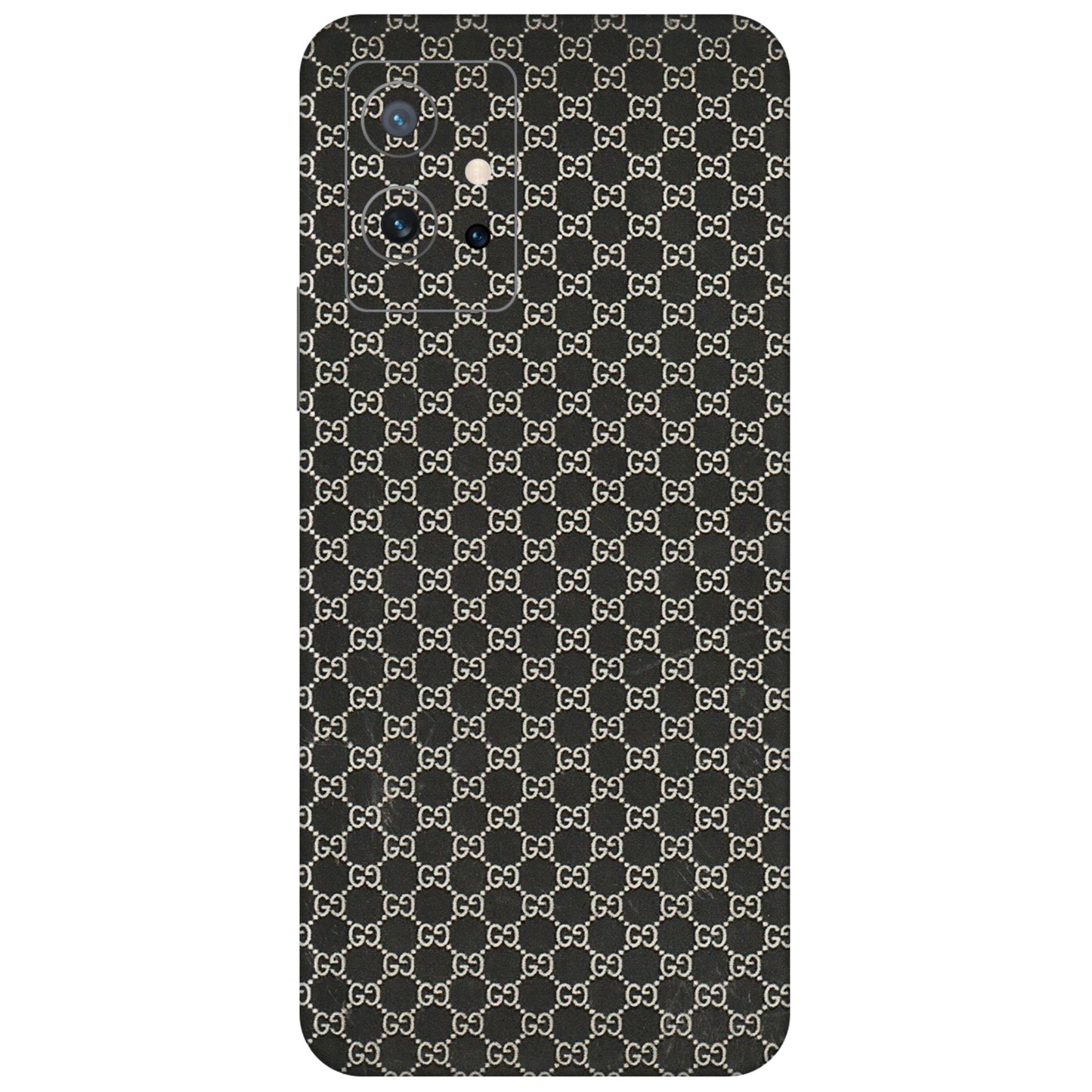 IQOO Phone Skins (All Models) - Black G Print - 3D Embossed Finish (L-109) IQOO Z6 5G
