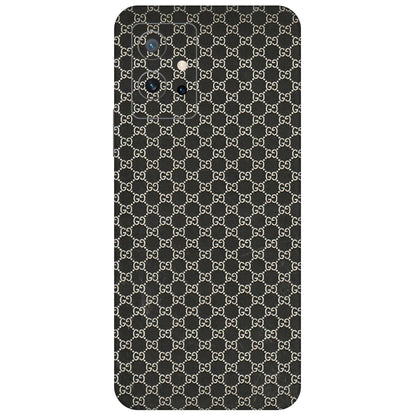 IQOO Phone Skins (All Models) - Black G Print - 3D Embossed Finish (L-109) IQOO Z6 5G