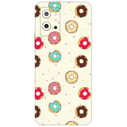 IQOO Phone Skins (All Models) - Mini Donuts Doodle Art - 3D Embossed Finish (L-122) IQOO Z6 5G