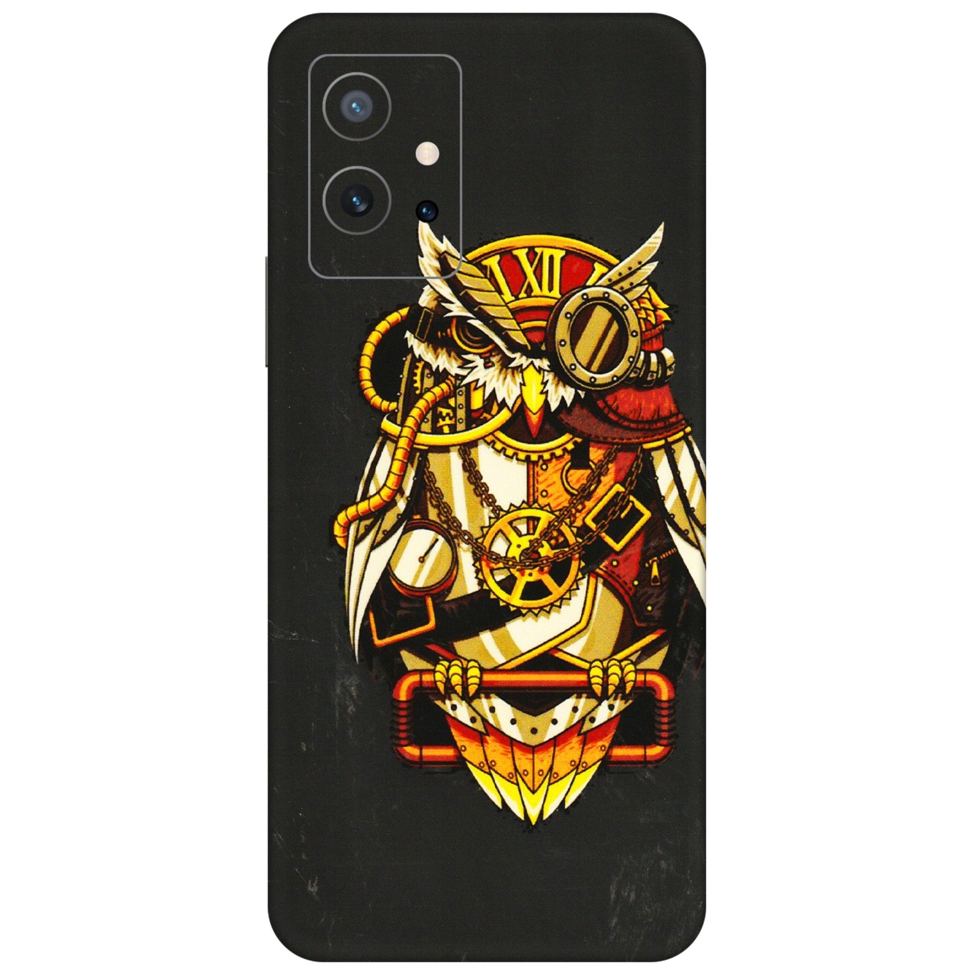 IQOO Phone Skins (All Models) - Classy Smart Owl - 3D Embossed Finish (L-144) IQOO Z6 5G