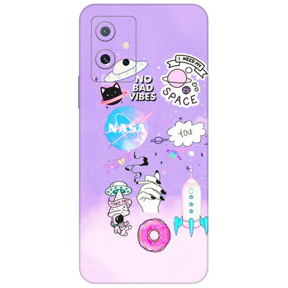 IQOO Phone Skins (All Models) - I Need My Nasa Skin - 3D Embossed Finish (L-149) IQOO Z6 5G
