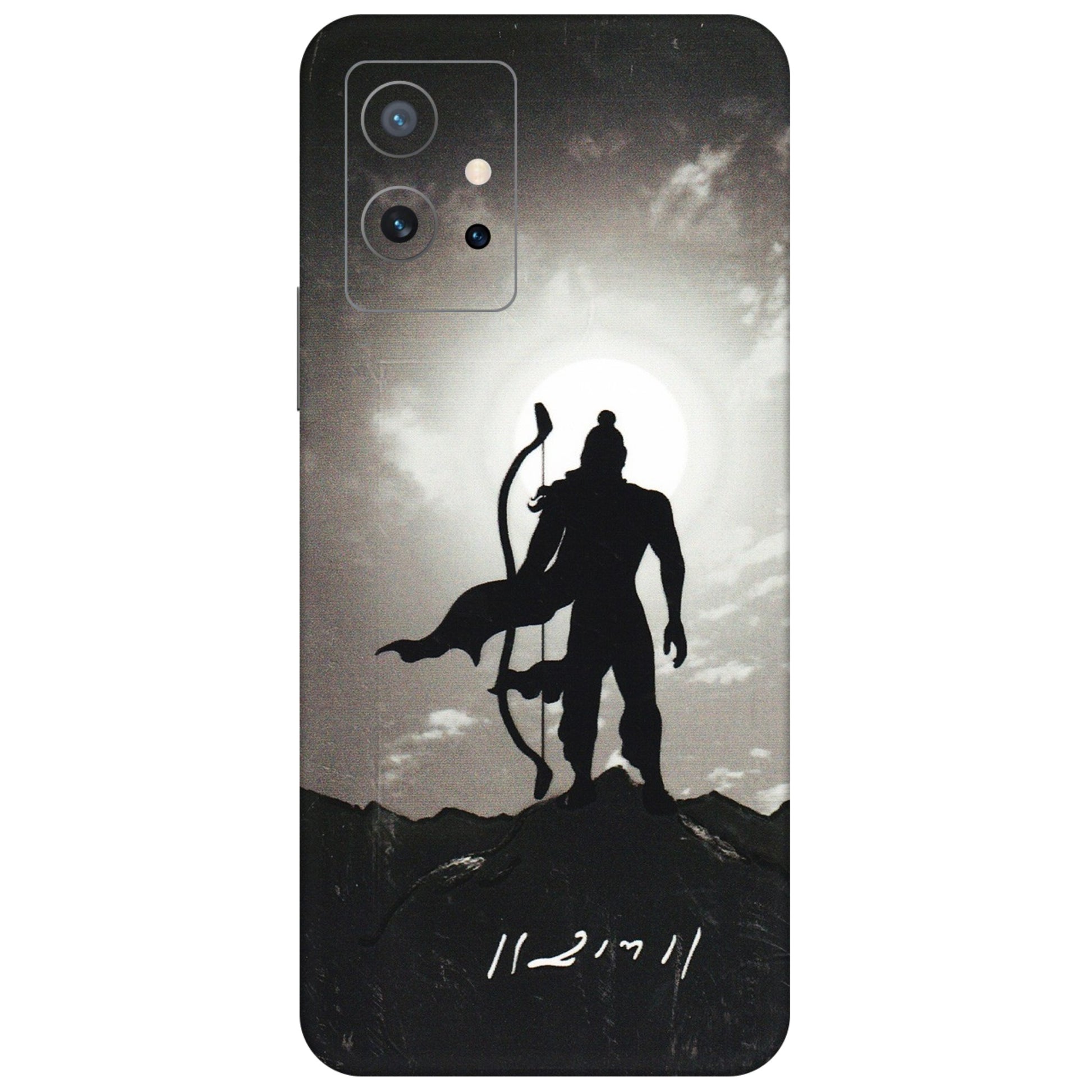 IQOO Phone Skins (All Models) - Jai Siya Ram - 3D Embossed Finish (L-200) IQOO Z6 5G