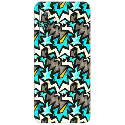 IQOO Phone Skins (All Models) - Funky Zig Zag - 3D Embossed Finish (L-223) IQOO Z6 5G