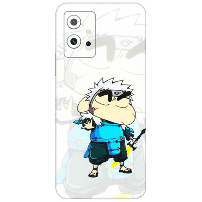 IQOO Phone Skins (All Models) - Angry Young Shinchan - 3D Embossed Finish (L-226) IQOO Z6 5G
