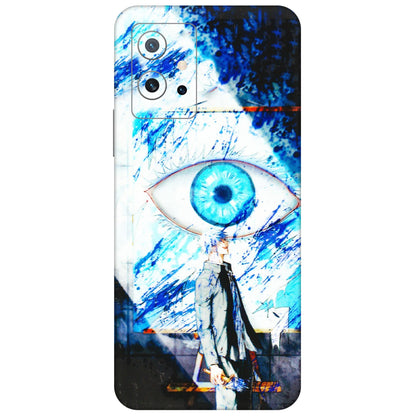 IQOO Phone Skins (All Models) - Gojo Satoru evil eye - 3D Embossed Finish (L-239) IQOO Z6 5G