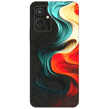 IQOO Phone Skins (All Models) - The Silky Swirl - 3D Embossed Finish (L-240) IQOO Z6 5G