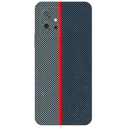 IQOO Phone Skins (All Models) - Blue Sober Lines - 3D Embossed Finish (L-305) IQOO Z6 5G
